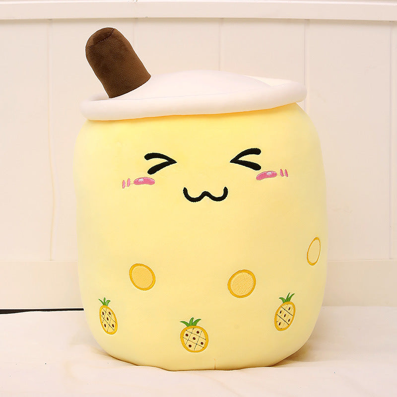Peluche de bubble tea de diferentes colores