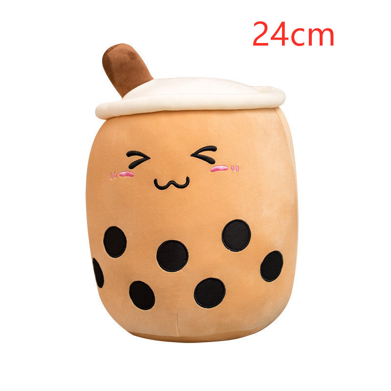 Peluche de bubble tea de diferentes colores