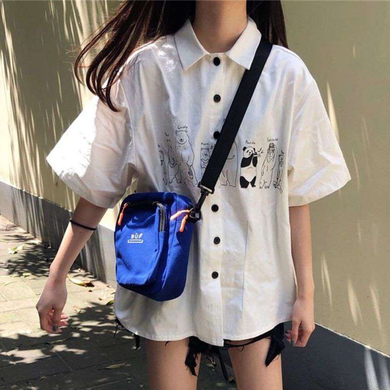 Camisa Informal Linda color Blanco