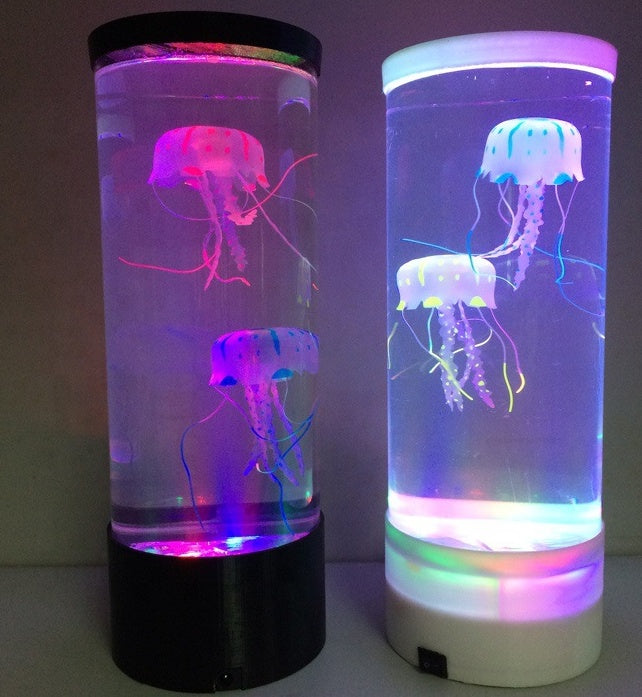 Acuario de Medusa con Luces LED