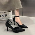 Zapatos Para Mujer Elegante color Negro y Blanco