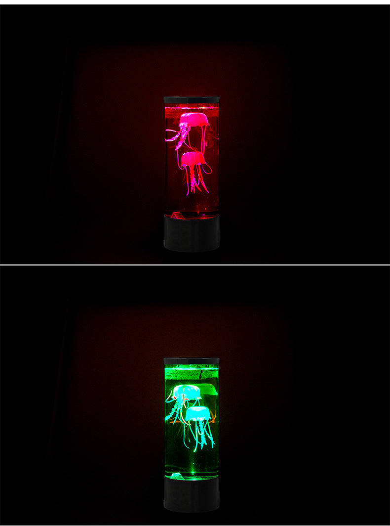 Acuario de Medusa con Luces LED