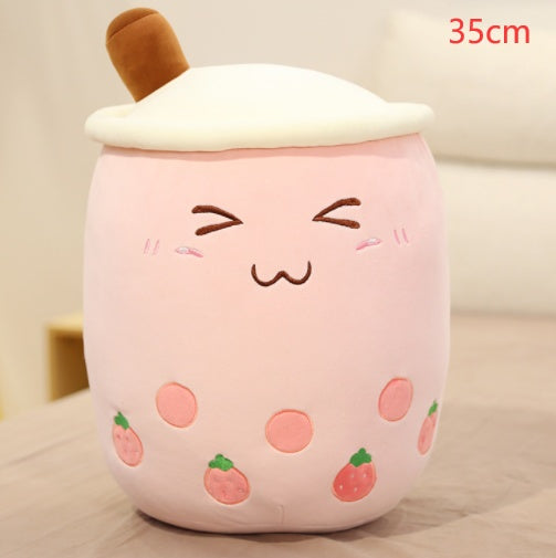 Peluche de bubble tea de diferentes colores