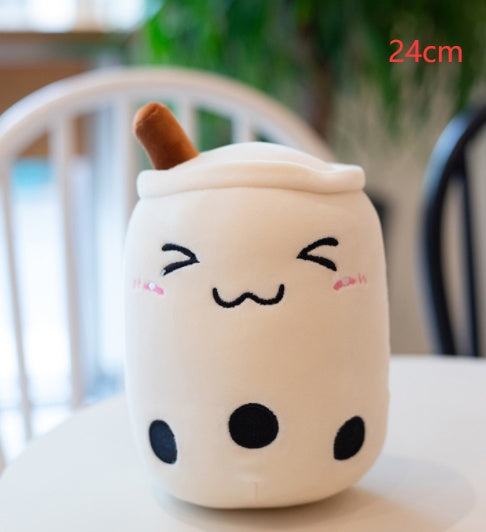 Peluche de bubble tea de diferentes colores