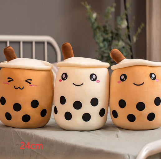 Peluche de bubble tea de diferentes colores
