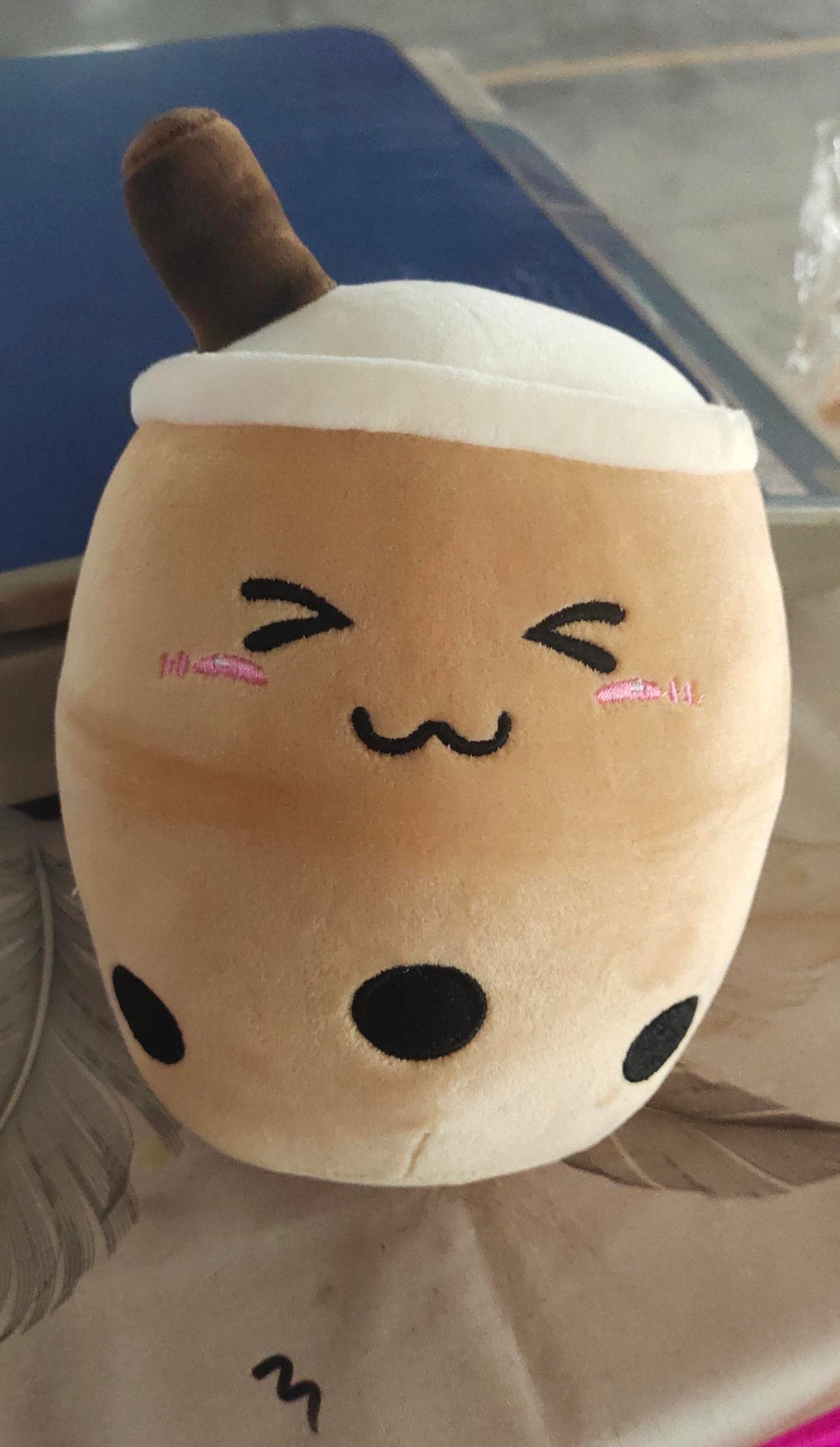 Peluche de bubble tea de diferentes colores