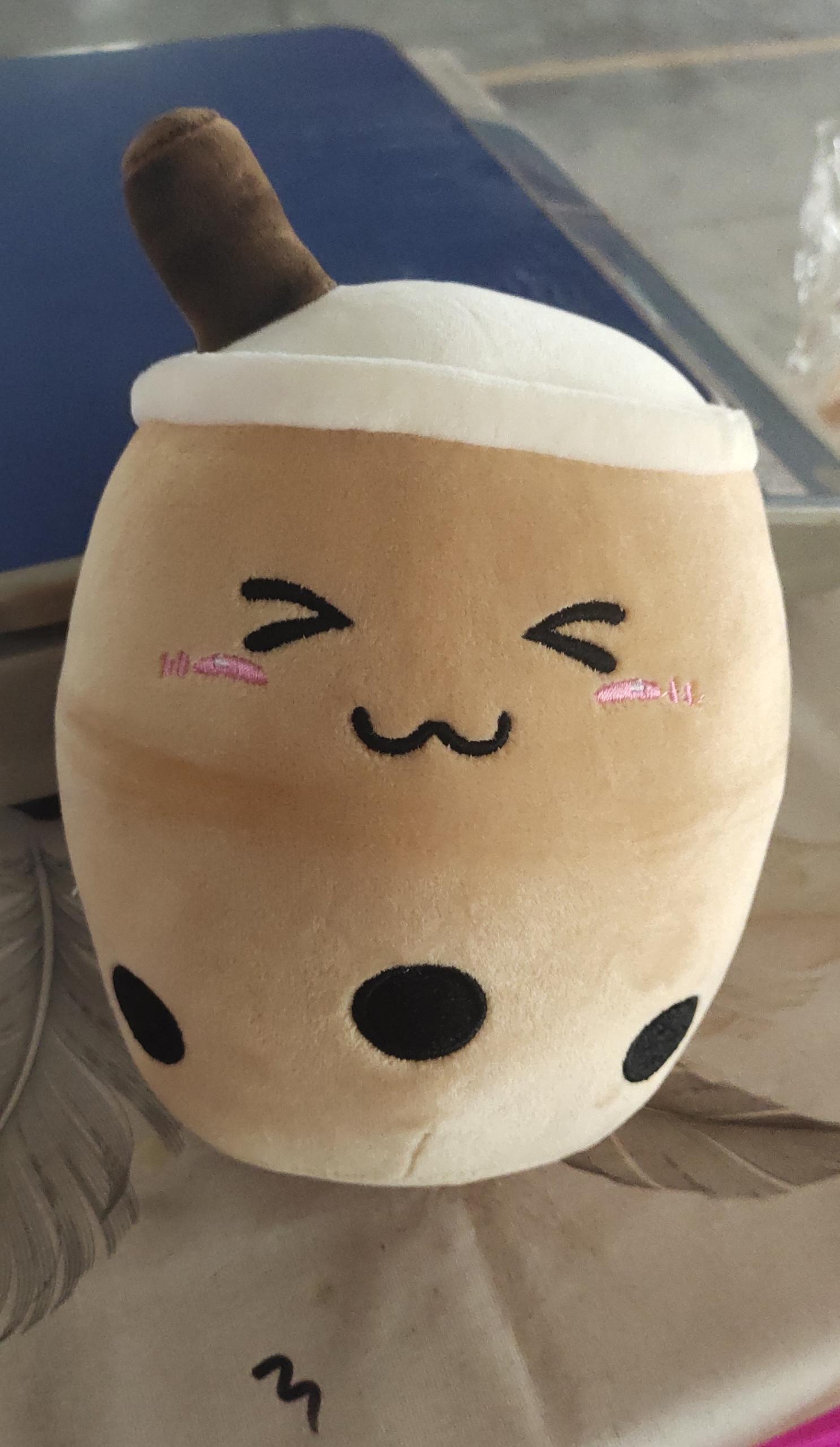 Peluche de bubble tea de diferentes colores