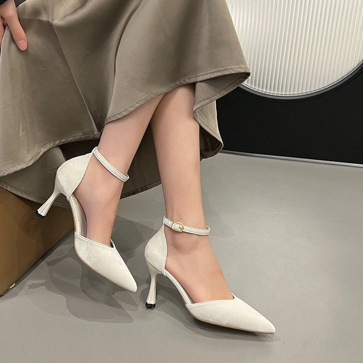 Zapatos Para Mujer Elegante color Negro y Blanco