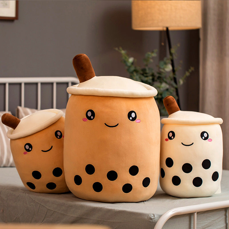 Peluche de bubble tea de diferentes colores