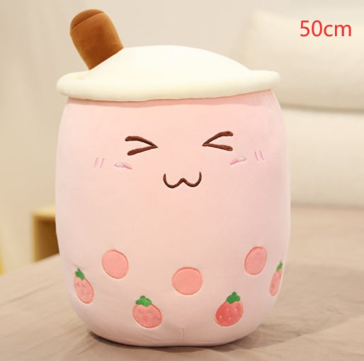 Peluche de bubble tea de diferentes colores