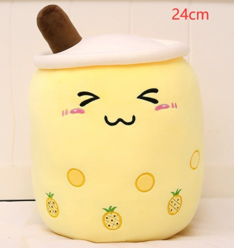 Peluche de bubble tea de diferentes colores