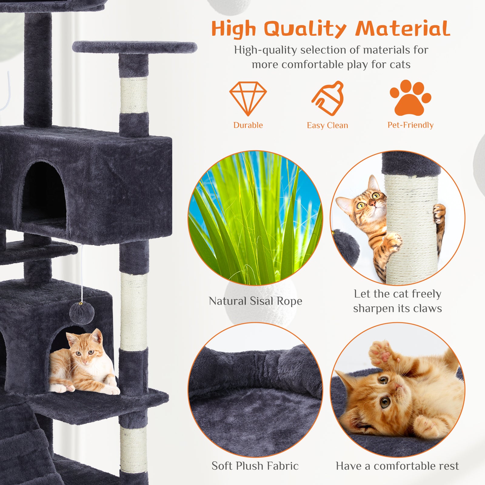 Cama Multifuncional para Gatos