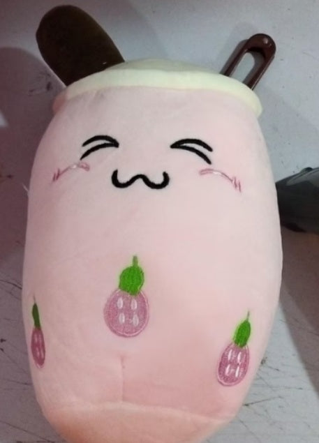Peluche de bubble tea de diferentes colores