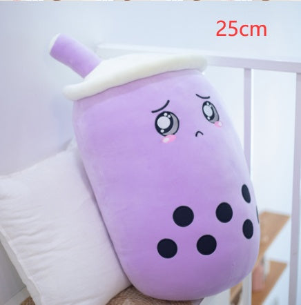 Peluche de bubble tea de diferentes colores