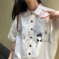 Camisa Informal Linda color Blanco